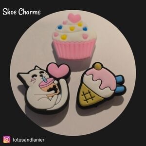 Shoe Charms Boba Kitty Set Of 3